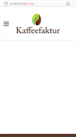 Mobile Screenshot of kaffeefaktur.com